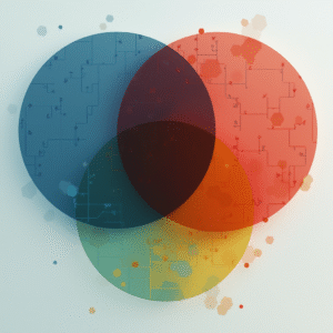 three cirlce venn diagram