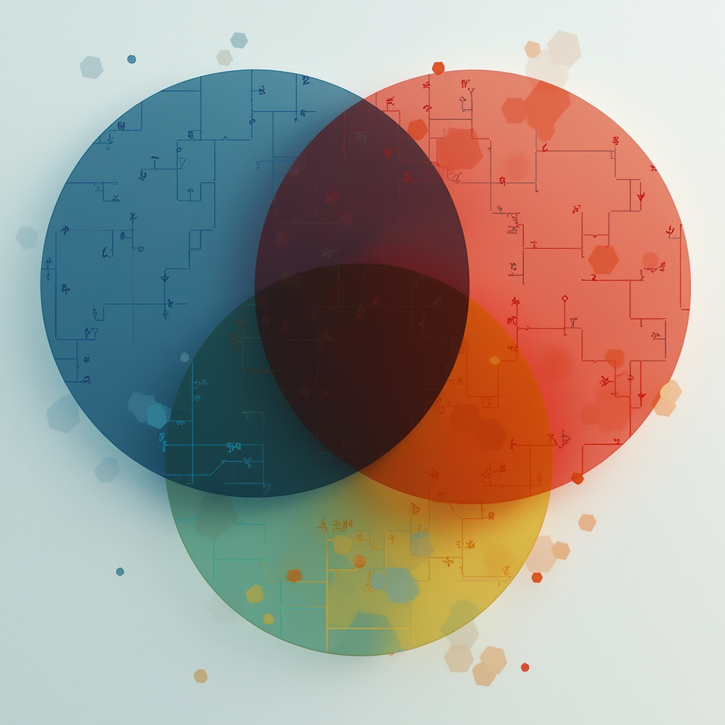 three cirlce venn diagram